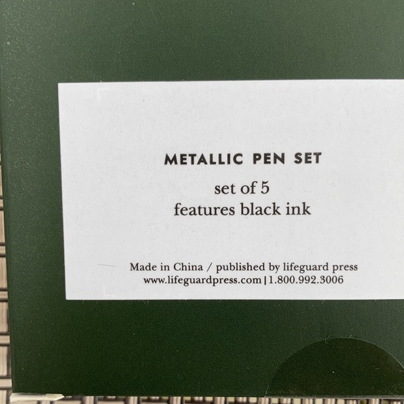 ⚜️Kate Spade New York Metallic Pen Set! - Picture 4 of 4